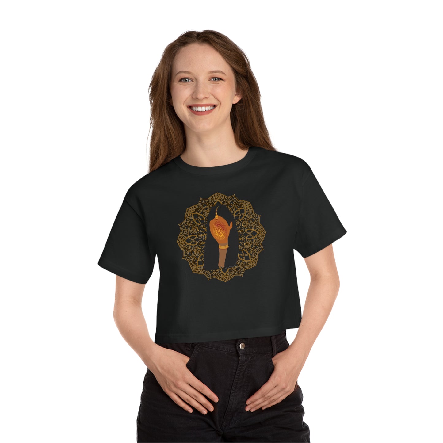 Paisley Persona Cropped Tee