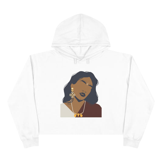 Taṅkam Crop Hoodie – For the Ones Dripping in Gold