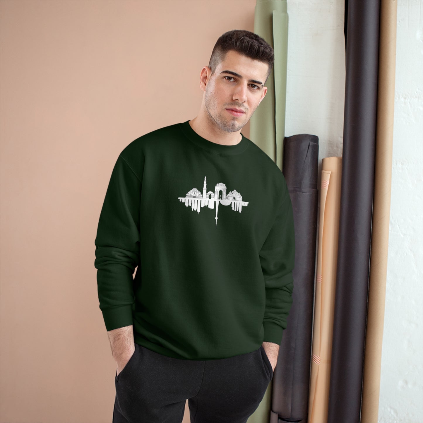 Dual Skylines Sweatshirts - Customized