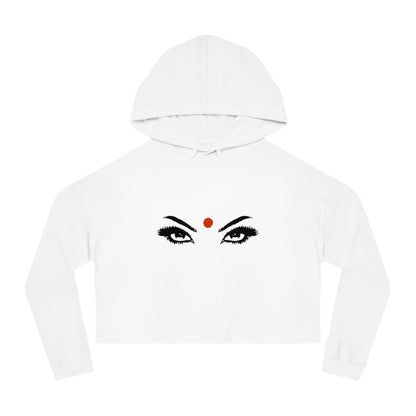 Pyaar Se Dekh Cropped Hoodie – Look, But With Love